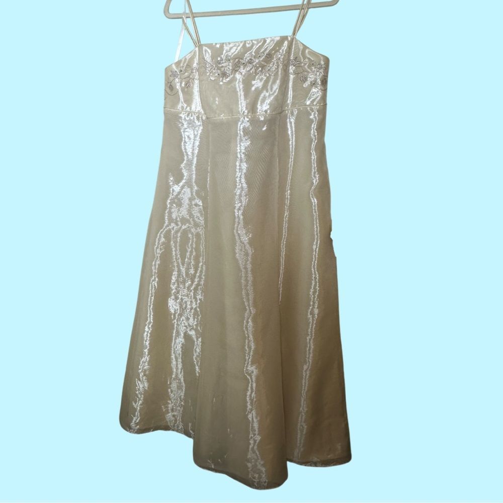Vintage Michel Antoni Women's Dress maxi formal size 16 made in Canada